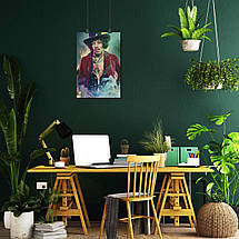 Плакат "Джимі Гендрікс, Jimi Hendrix", 60×40см, фото 5