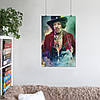 Плакат "Джимі Гендрікс, Jimi Hendrix", 60×40см, фото 6