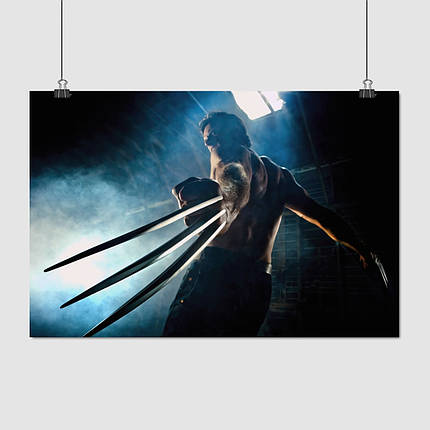 Плакат "Пазурі Росомахи, Wolverine", 40×60см, фото 1