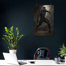 Плакат "Чорна Пантера, Black Panther (2018)", 60×39см, фото 4