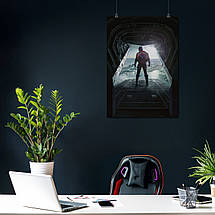 Плакат "Капітан Америка у люка літака, Captain America", 60×43см, фото 4