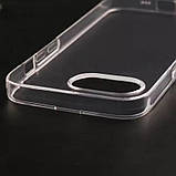 TPU чохол Epic Transparent 1,5mm для Apple iPhone 16e (6.1") Безбарвний (прозорий), фото 5