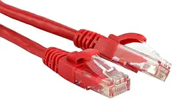 Патч-корд Cablexpert PP12-2M Red литий, 50u штекер з защіпкою
