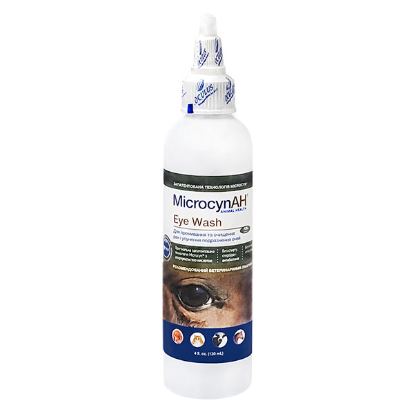 Microcyn Eye Wash МІКРОЦИН краплі для очей усіх видів тварин