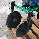 Дворядна картоплесаджалка на мототракт КСН-2МТ-70М(з бункерами для добрив 60л) кроком посадки 15-20-25-30см, фото 6
