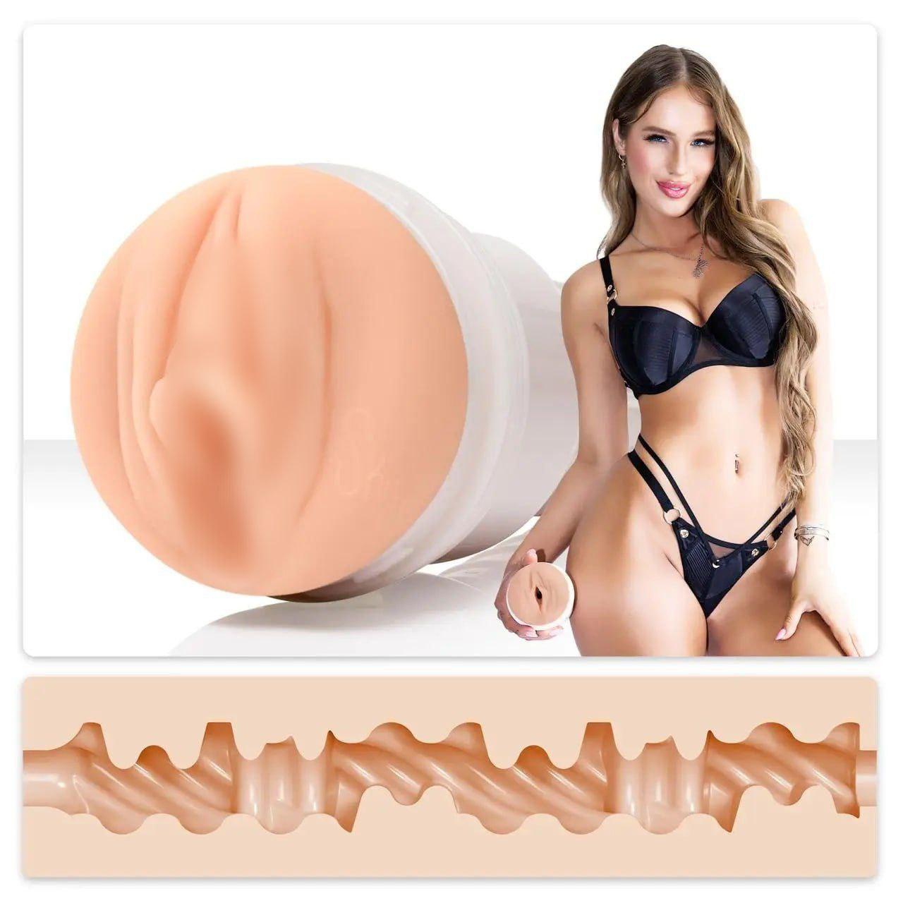 Мастурбатор Fleshlight Girls: Sky Bri - Celestial, зі зліпка вагіни, дуже ніжний Кітті