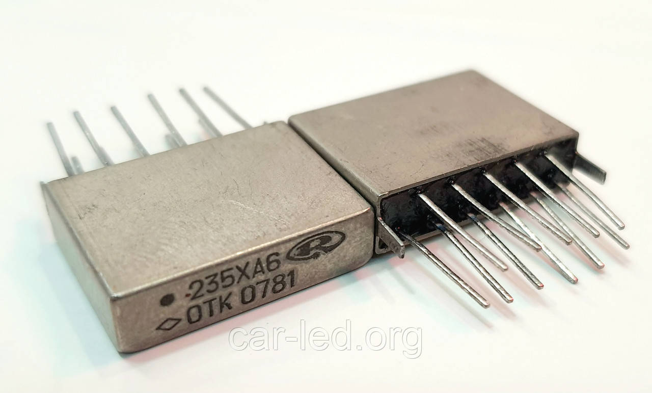 235ХА6 (SN7400N) мікросхема в герметичному металевому корпусі чотири логічних елемента 2И-НЕ, фото 1