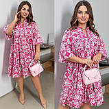 Жіноча літня сукня великого розміру новинка 2025, фото 3