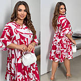 Жіноча літня сукня великого розміру новинка 2025, фото 4