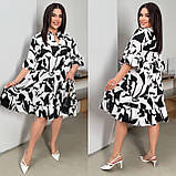 Жіноча літня сукня великого розміру новинка 2025, фото 9