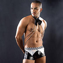 Чоловічий еротичний костюм офіціанта JSY 9150 One Size, фото 2