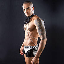 Чоловічий еротичний костюм офіціанта JSY 9150 One Size, фото 3