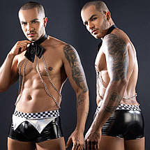 Чоловічий еротичний костюм офіціанта JSY 9150 One Size, фото 5