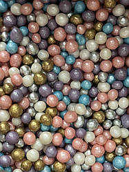Рисові кульки глазуровані мікс Пастель №2 - 5 мм, 50 гр