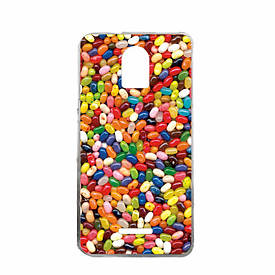 Чохол силіконовий бампер для Huawei Y3 з малюнком море цукерок