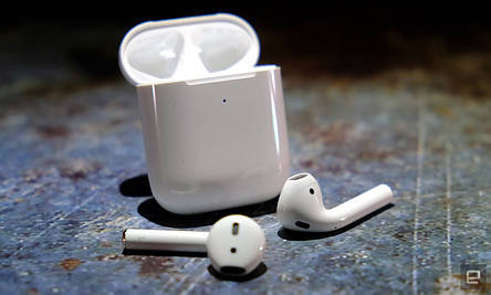 Бездротові Навушники AirPods 2 IPhone Люкс якість, фото 1