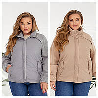 Жіноча весняна куртка р.50,52,54,56,58 новинка 2025