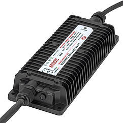 Зарядка для літій-ферумного акумулятора вологозахищена 24V 10A WENGAO LiFePO4
