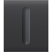 CenterButton (Dimmer) graphite Кнопка для димерного вимикача