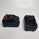 Лобзик акумуляторний 24В 650Вт з 2 акумуляторами у кейсі, бездротовий електролобзик Синій DN-82, фото 4