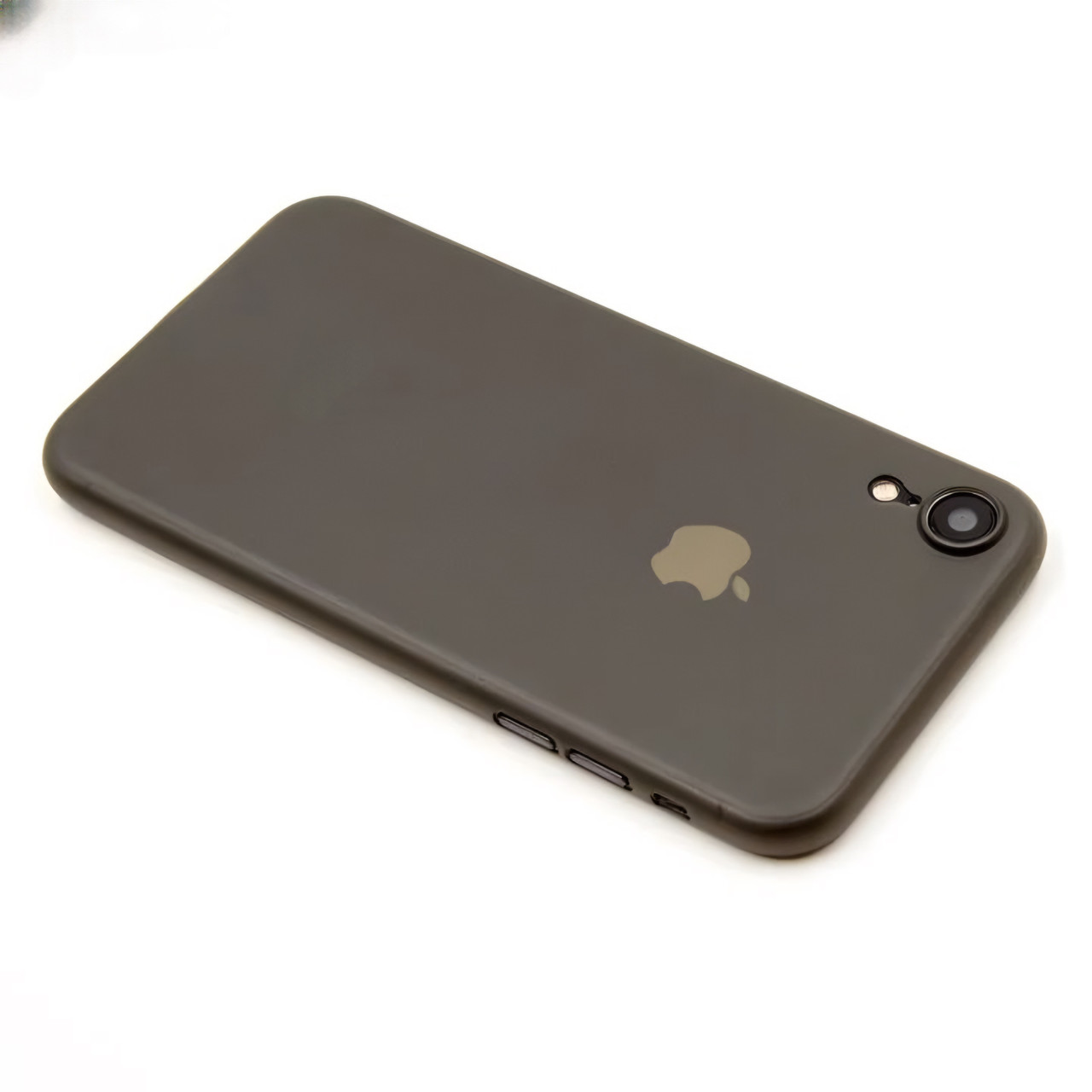 Ультратонкий матовий чохол для iPhone XR чорний напівпрозорий