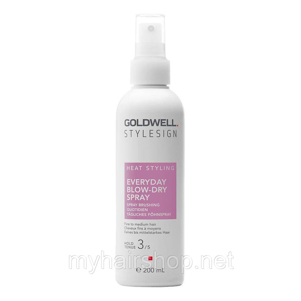 Розгладжуючий спрей для волосся Goldwell StyleSign Heat Styling Everyday Blow-Dry Spray 200 мл