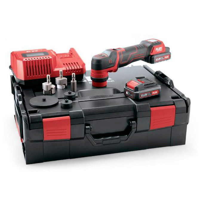 Акумуляторна полірувальна машина FLEX PXE 80 10.8-EC/2.5 Set