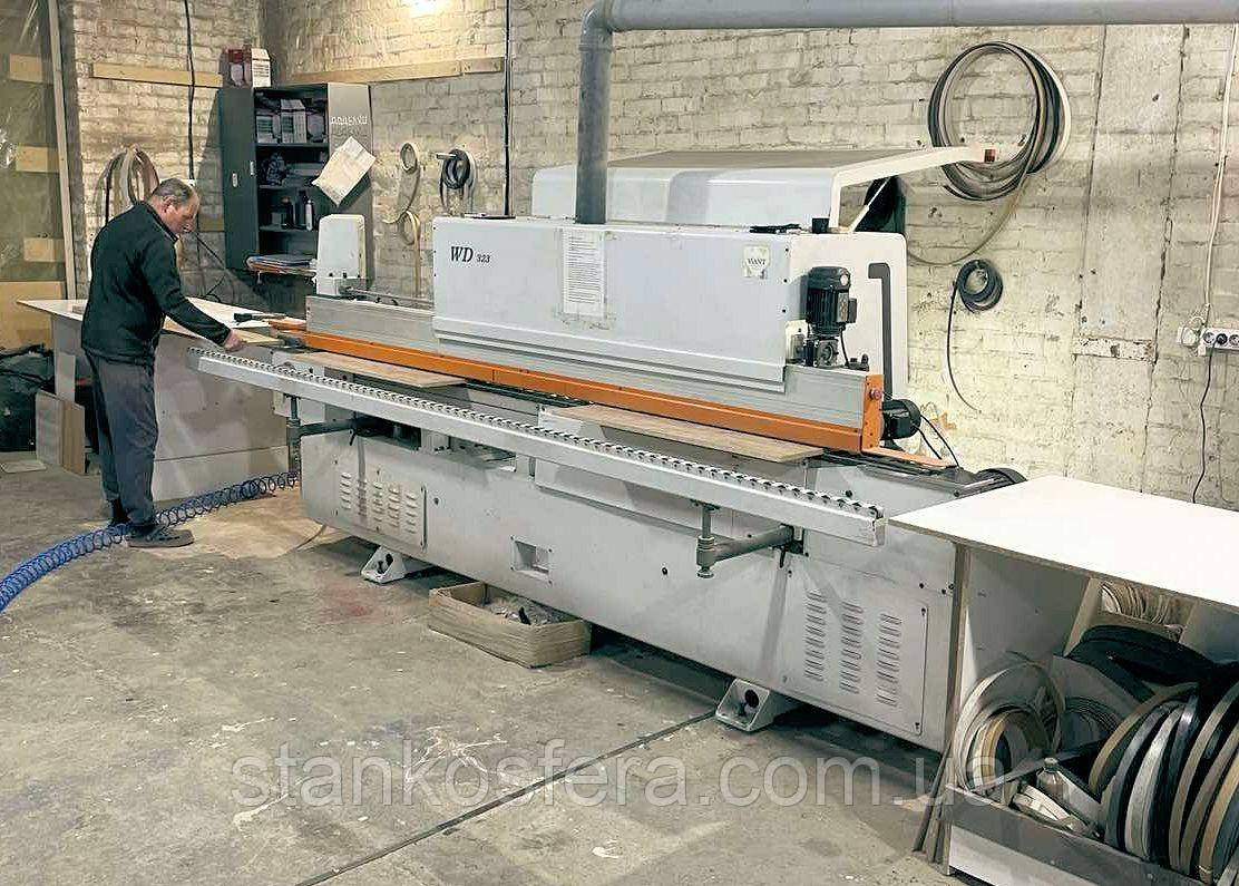 Крайкооблицювальний верстат WDMax WD-323 бу 2018 р.: торцювання, фрезерування, циклі, полірування, фото 1