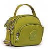 Сумка крос-боді жіноча текстильна поліамід Jielshi 9919 pea green, фото 2