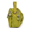 Сумка крос-боді жіноча текстильна поліамід Jielshi 9919 pea green, фото 5