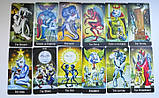 Набір книги та мапи Таро Божевільного Місяця, Deviant Moon Tarot, з мішечком, фото 9