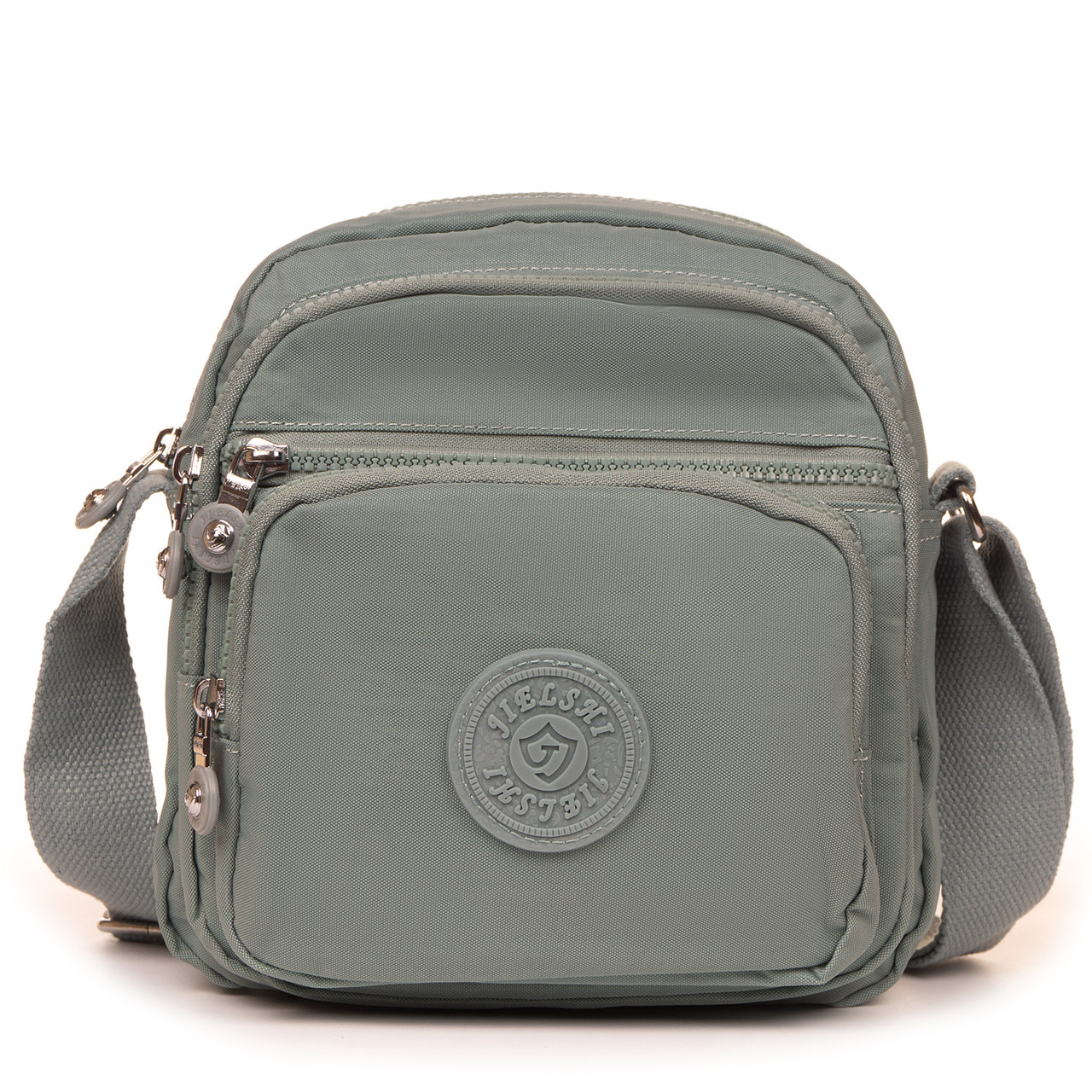 Сумка планшетка жіноча текстильна поліамід Jielshi M008 b.blue, фото 1