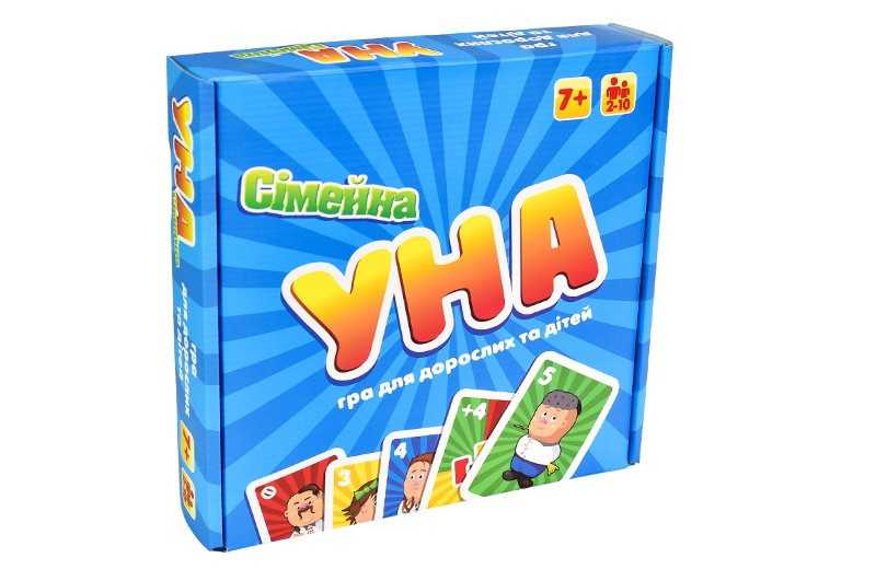 Настільна гра "УНА Сімейна" 2в1 30527 STRATEG