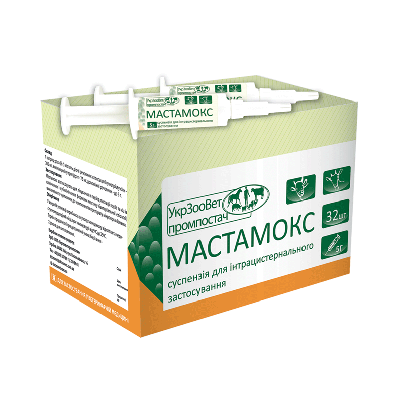 Мастамокс шприц, 5 г