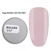 SAGA BUILDER GEL VEIL №04, 15 ML