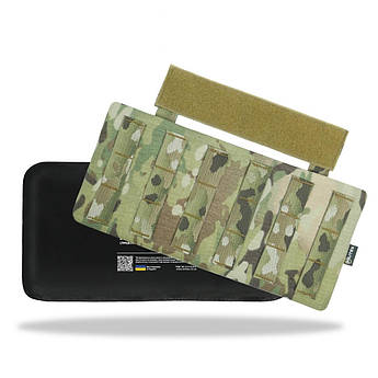 Захист попереку з балістичним пакетом 2 клас захисту Militex cordura USA Multicam