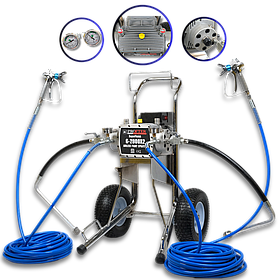 Двокомпонентний безповітряний фарбувальний апарат Profter G2000 (8 л/хв 2500 Вт)