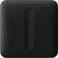SoloButton (Dimmer) black Кнопка для димерного вимикача