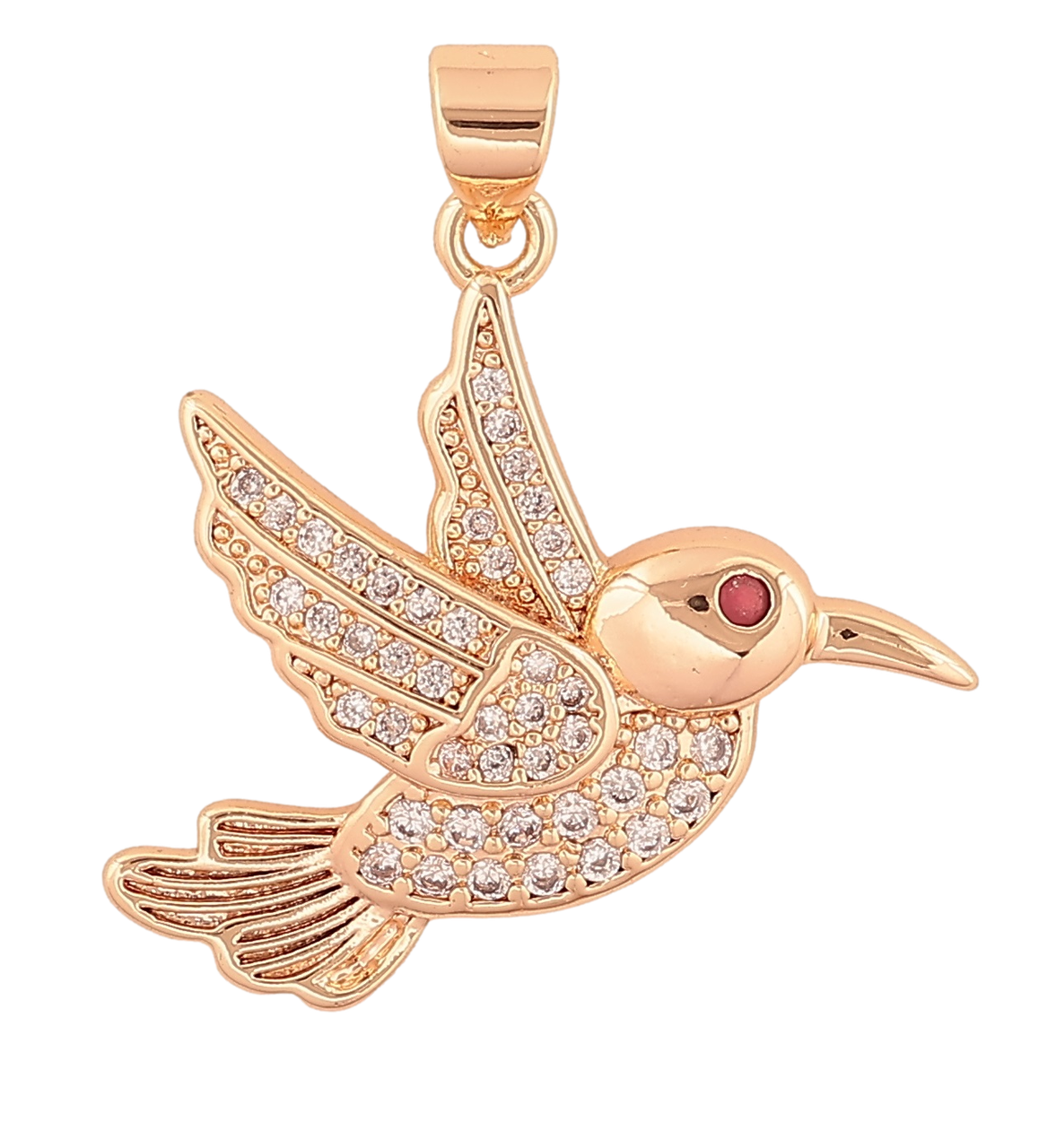 Кулон Xuping M&L Колір 18K "Пташка» для ланцюжка до 4 мм, фото 1