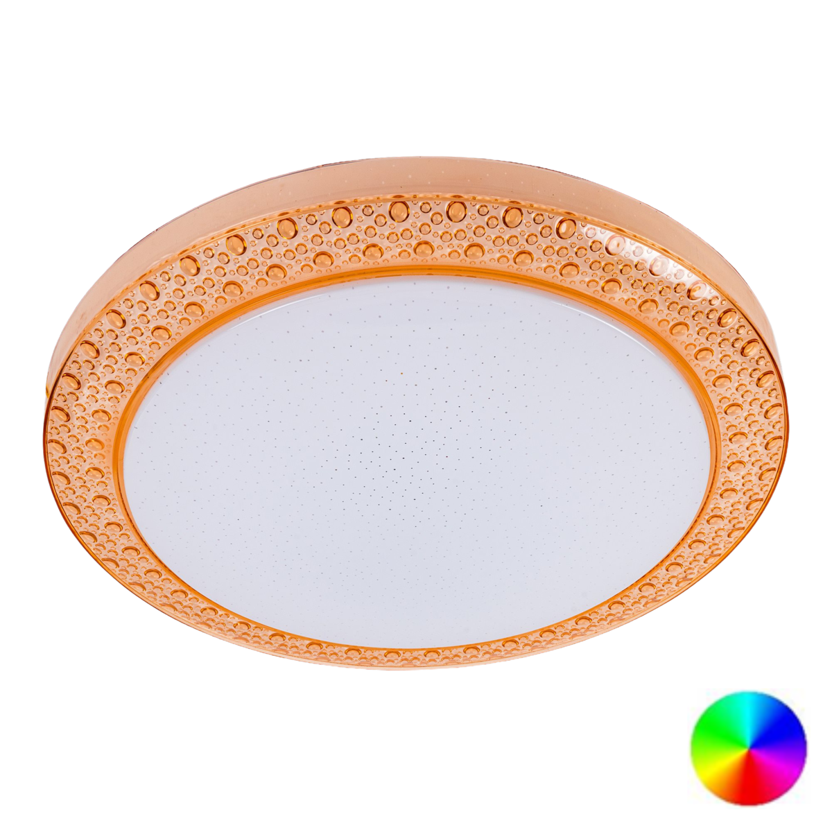 Світлодіодна смарт люстра Sirius GLX-19447-400 48 W Amber (RGB)