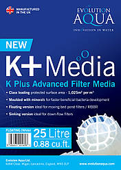Біозавантаження Evolution Aqua K+ Media 25L з рухомими шаром