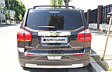 Хром накладка заднього бампера Chevrolet Orlando 2011- (Autoclover/Південна Корея), фото 10