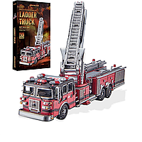 Металевий 3D-пазл Piececool HP365-KR "Пожежна машина" 354 деталі
