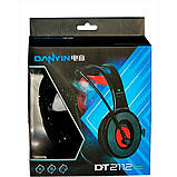 Гарнітура Somic Danyin DT-2112 Black/Red Чорний/Червоний DS, фото 5