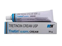Крем 0,025% (20 г) – антивіковий догляд, акне, пігментація, оновлення шкіри