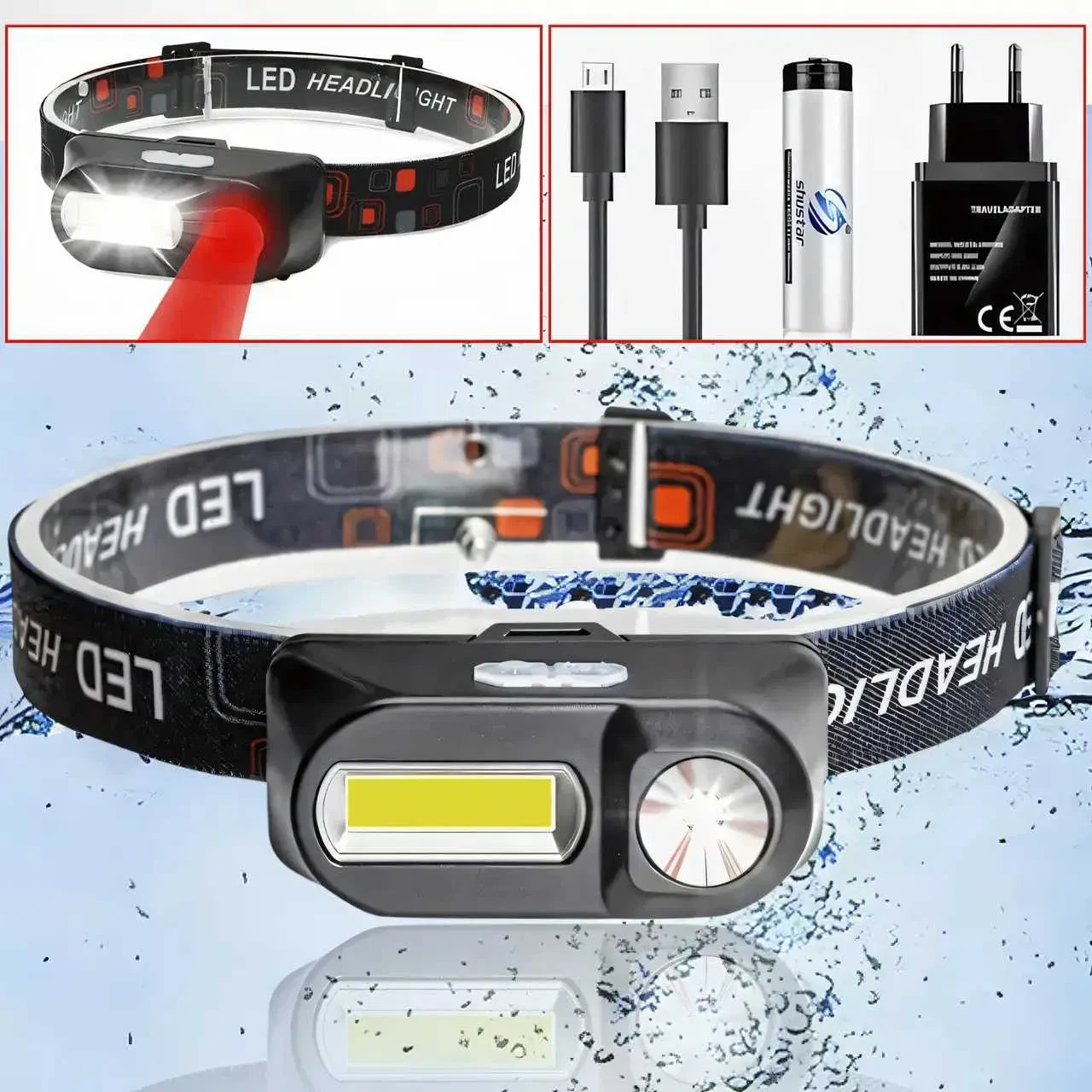 Налобний ліхтар 1804 HAED TORCH