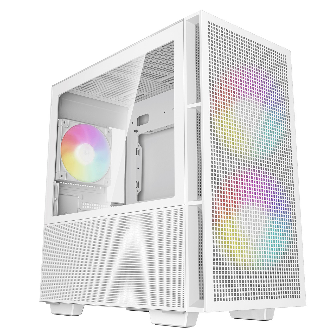 Корпус DeepCool CH360 White (R-CH360-WHAPE3-G-1) без БЖ white DS