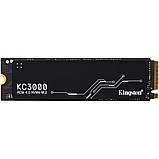 Накопичувач SSD 512 GB Kingston KC3000 M.2 2280 PCIe 4.0 x4 NVMe 3D TLC (SKC3000S/512G) M.2 2280 DS, фото 6