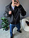 Чоловічий бомбер оверсайз з комірцем куртка чоловіча весна осінь, фото 2