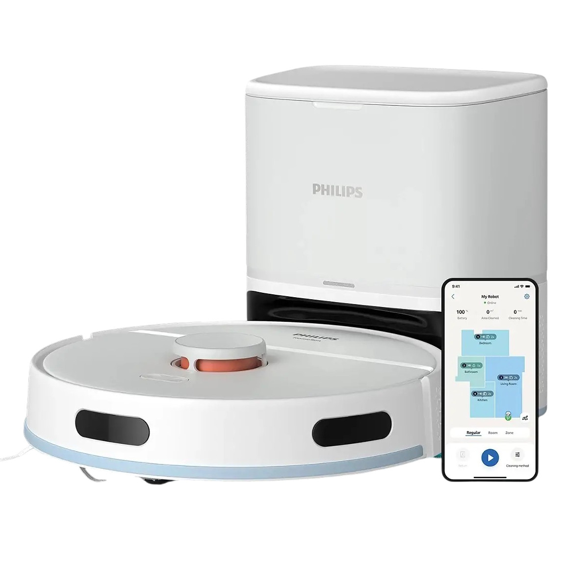 Робот-пилосос Philips XU2100/25 ( white ) DS, фото 1